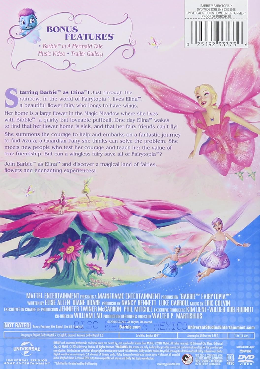 barbie fairytopia en español