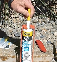 Caulk Cap CCY-2, Reusable Caulk Tube Sealers with