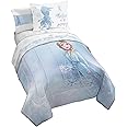 Disney Frozen 2 Elsa Color Block 7 Piece Full Bed Set - Includes Reversible Comforter & Sheet Set Bedding - Super Soft Fade Resistant Microfiber - (Official Disney Product)