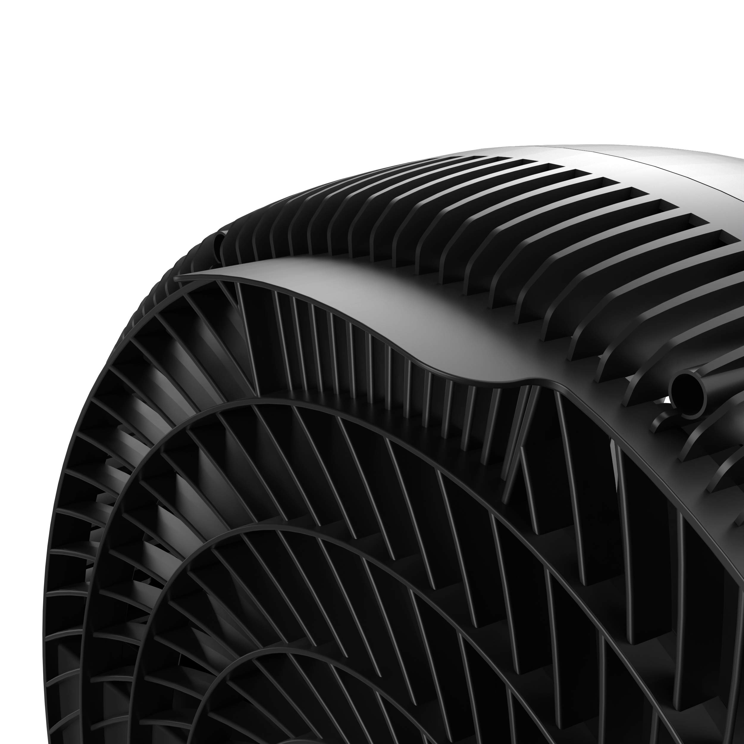 Honeywell HF715 Turbo Force Floor, Small, Black – Oscillating Personal Fan for Home or Office with Remote Electronic LED Controls-3 Speeds and 90 Degree Pivot