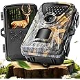 MAXDONE Trail Camera - Game Camera with Night Vision, 1520P 28MP Hunting Camera, Trail Cam 0.2s Trigger Time Motion Activated with 850nm Game Cameras and 2” LCD Wildlife Camera for Outdoor Wildlife