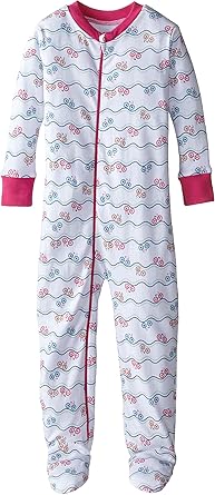 organic cotton footie pajamas