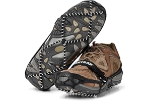 Yaktrax Pro Traction Cleats for Walking, Jogging, or Hiking on Snow and Ice