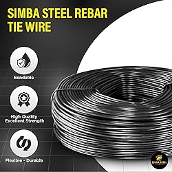 SIMBA STEEL - Rebar Tie Wire | 16 Gauge | Black