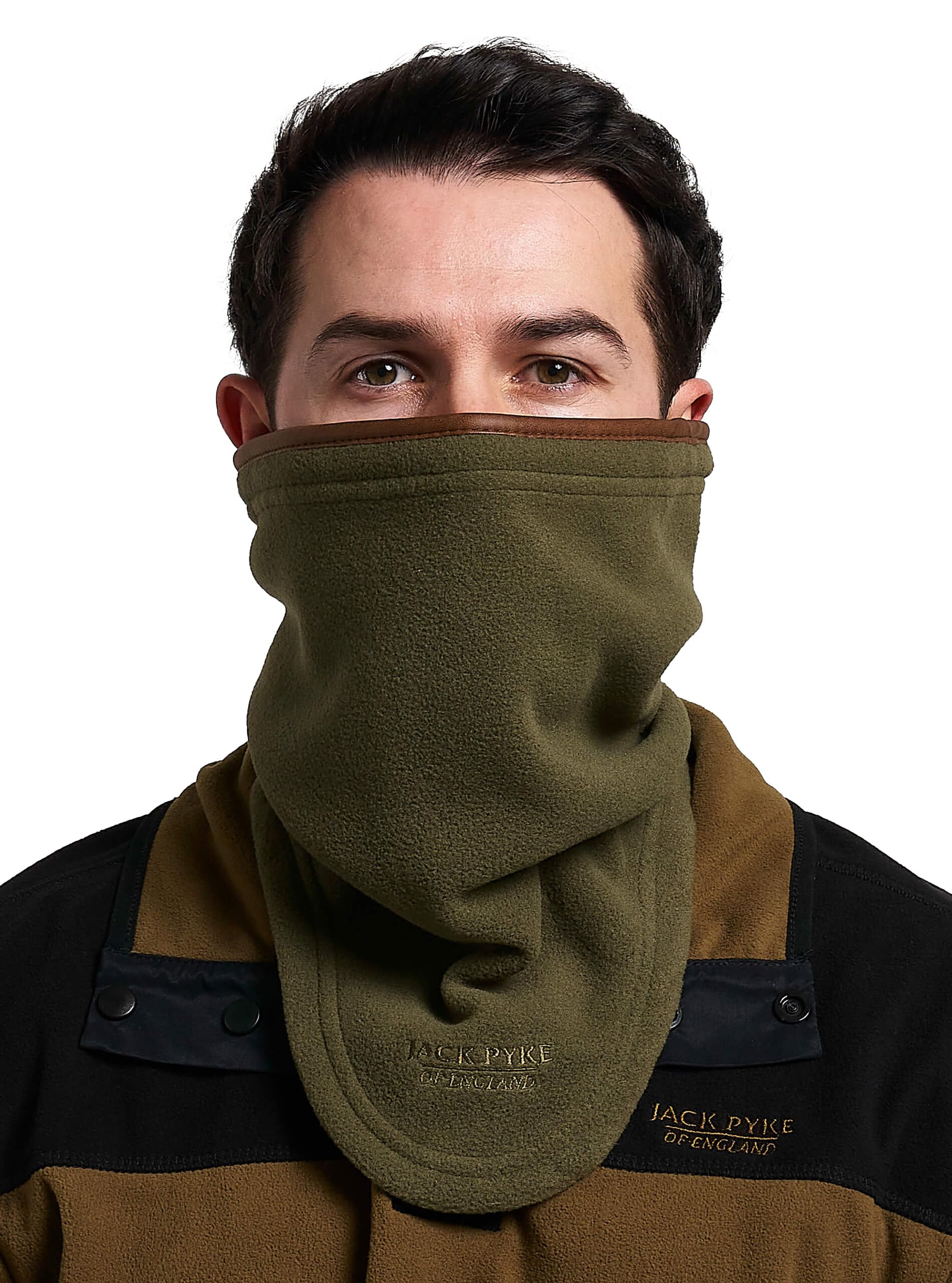 JACK PYKE Countryman Fleece Neck Gaiter Light Olive One size