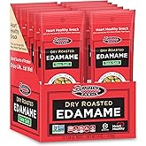 Seapoint Farms Dry Roasted Edamame, Sea Salt, Vegan, Gluten-Free, Kosher, and Non-GMO, Crunchy Snack for Healthy Snacking, 1.