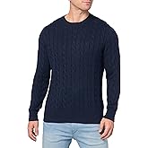 Brooks Brothers Men's Cotton Cable Crew Neck Sweater