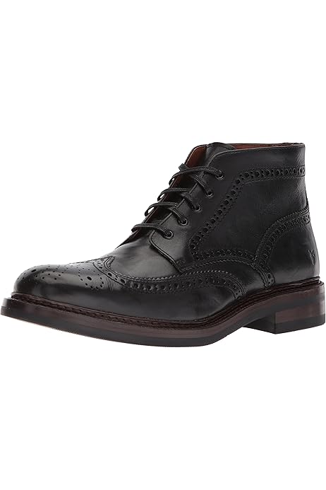 frye graham brogue chukka boots