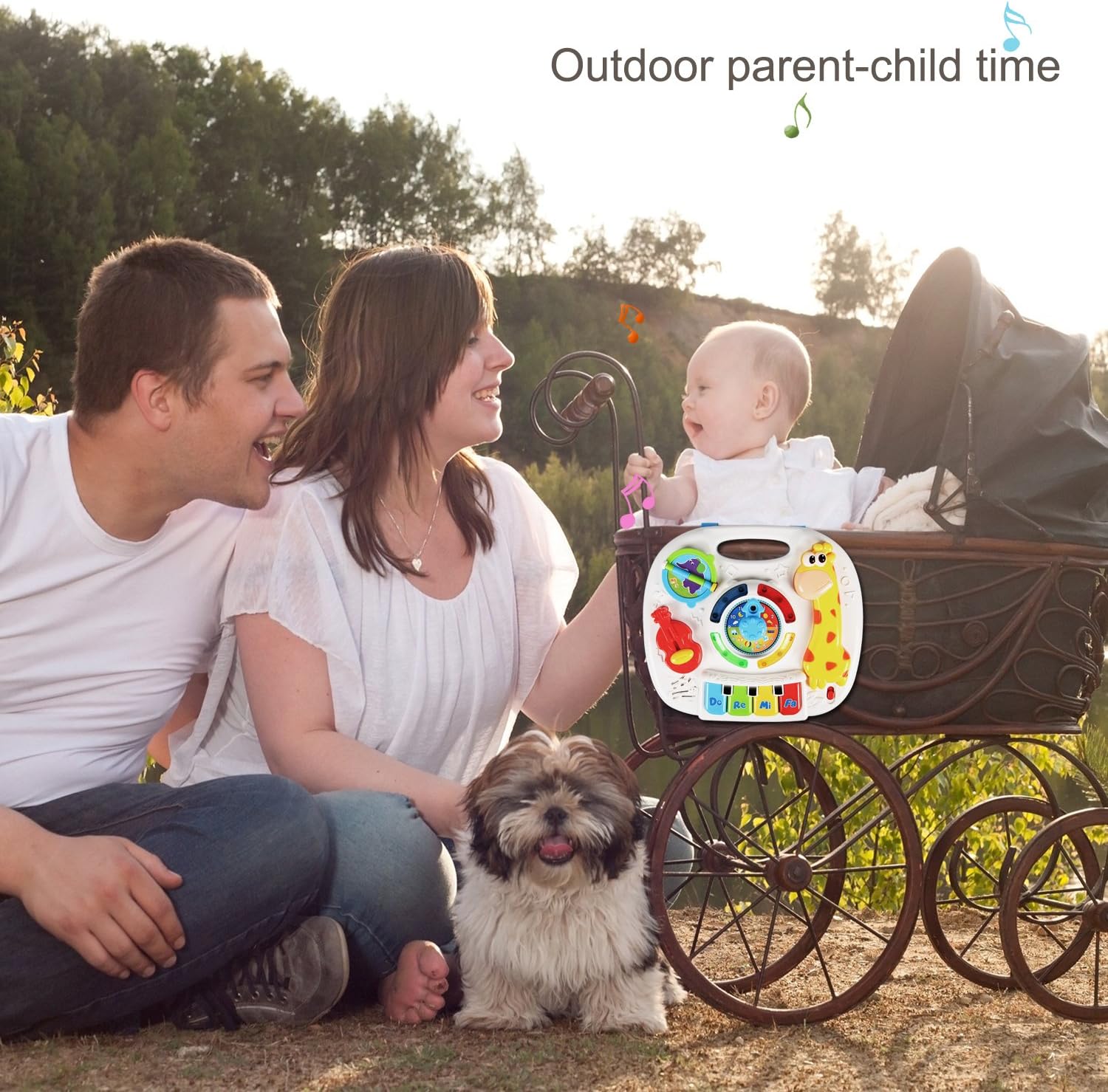 homofy baby toys musical learning table