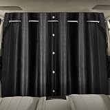 ZATOOTO Campervan Privacy Curtains 190x128 cm Blackout Oxford Fabric view 1