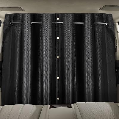 ZATOOTO Campervan Privacy Curtains 190x128 cm Blackout Oxford Fabric