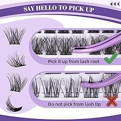 Lash Extension Kit 144 PCS Fluffy Volume Eyelash