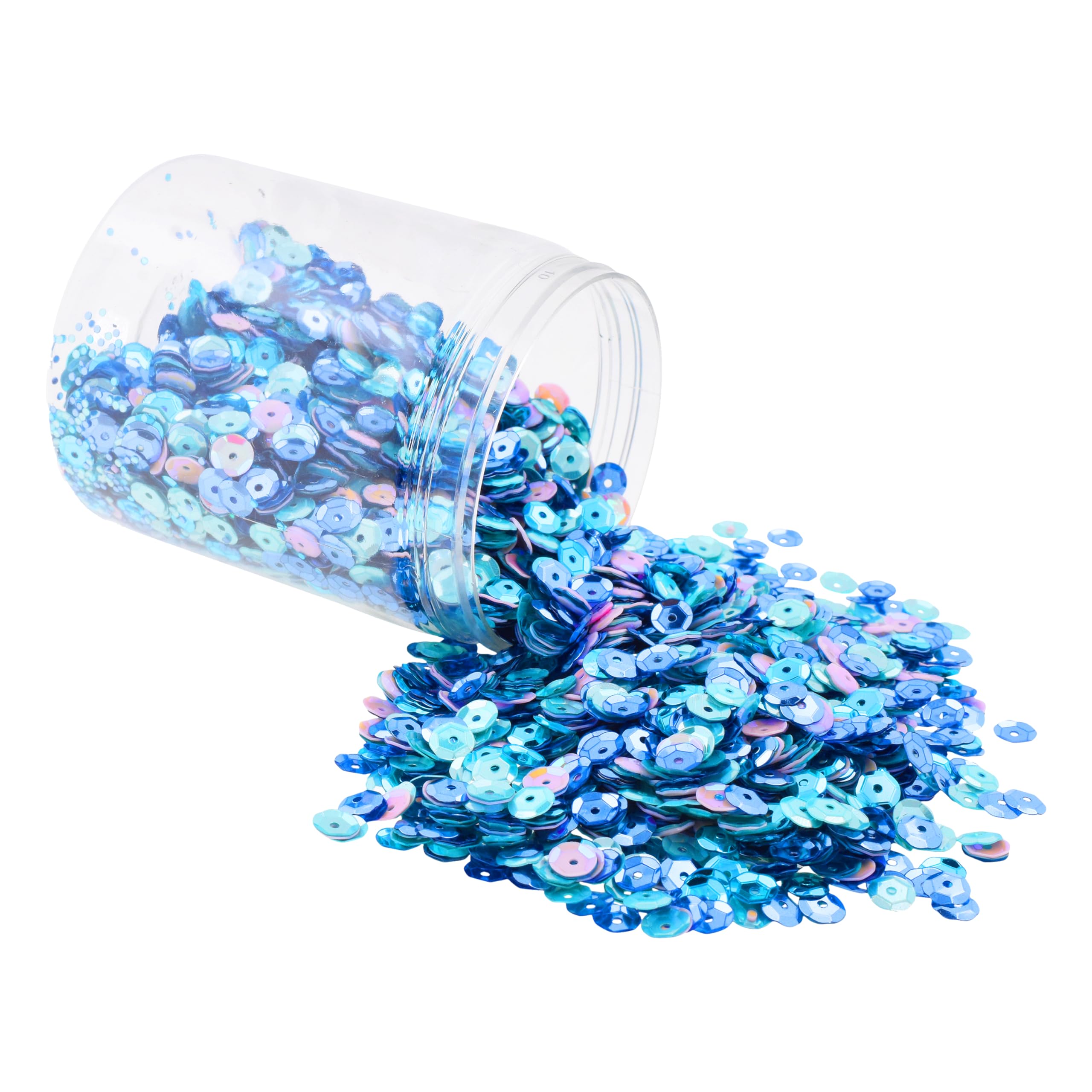 Mandala Crafts 20000 Pastel Sequins for Crafts DIY