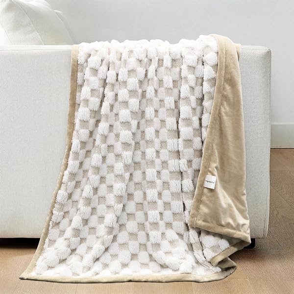 VIGORSPRING THROW BLANKET FOR COUCH BED SOFA 60X80INCHES,...