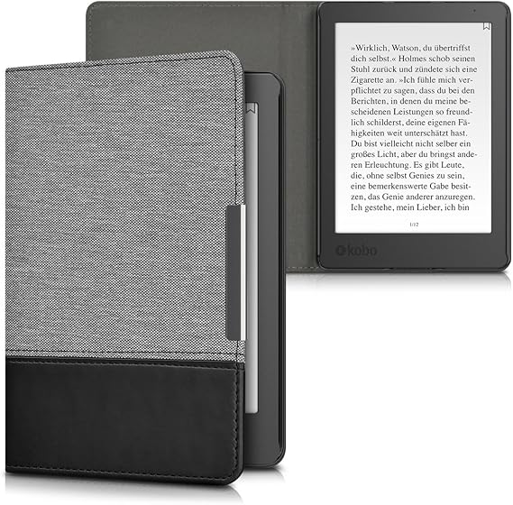 kwmobile Étui liseuse Compatible avec Kobo Aura Edition 2 ...