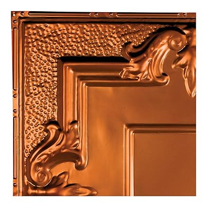 Amazon Com Great Lakes Tin Niagara Copper Nail Up Ceiling Tiles