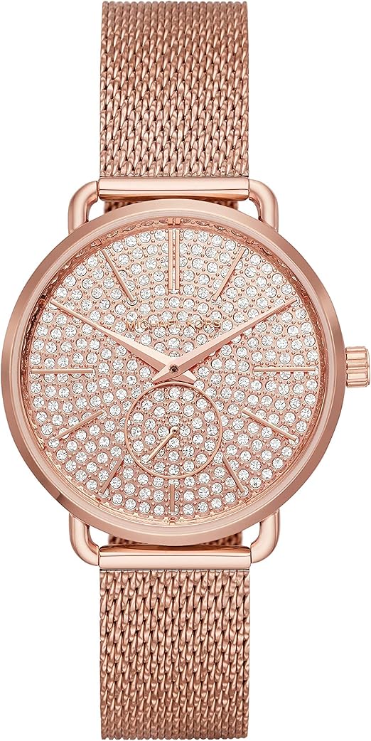 michael kors gold mesh watch