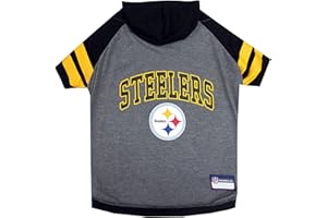 Pets First Pittsburgh Steelers Hoodie T-Shirt, Small