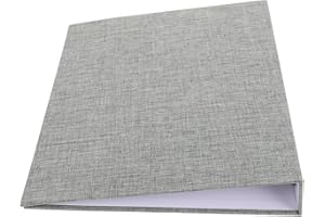 TEHAUX A4 Paper Binder Folder with 3 Rings Fabric Document Organizer for Office School and Home Storage of Test Papers and Sh