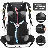 HOMIEE 50L Hiking Backpack Waterproof Large Rucksack for Men Women view 3