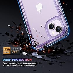 Diaclara Designed for iPhone 14 Plus Case, Full