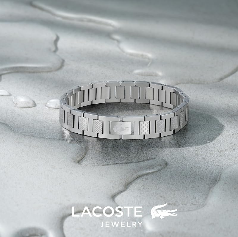 Brazalete de eslabón para Hombre Colección METROPOLE Decorado con diseño petit piqué - 2040117