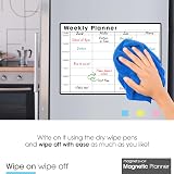 The Magnet Shop TMS A4 Magnetic Weekly Planner for Fridge with 4 Markers view 5
