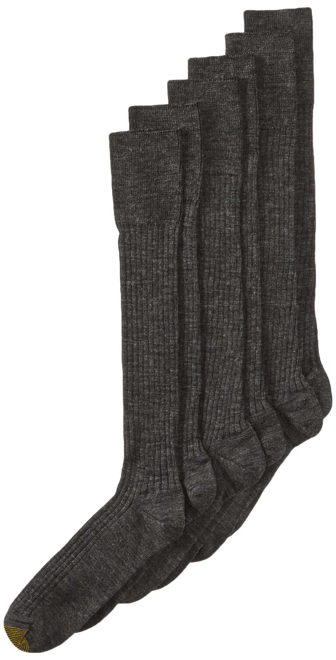 Gold Toe Men's Windsor WoolBlend OvertheCalf Dress Sock (ThreePack