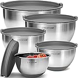Priority Chef Premium Mixing Bowls With Airtight