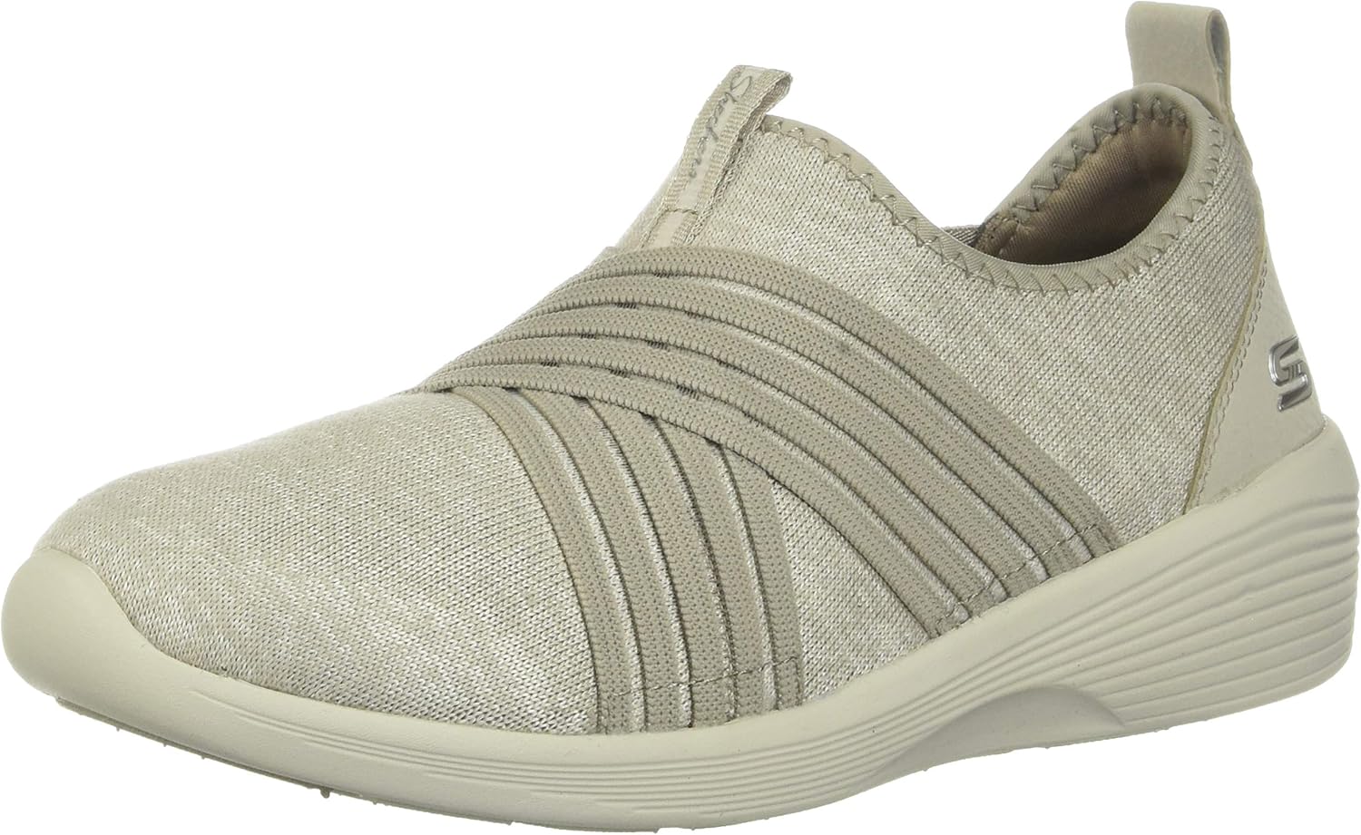 skechers arya ladies slip on shoe