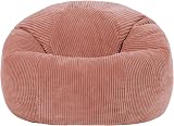 icon Kingston Cord Bean Bag Chair Large Dusk Pink with Filling Included view 5
