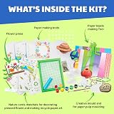 4M STEAM Powered Kids Green Paper Craft Eco Kit view 3