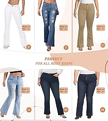 Hybrid & Company Women's Skinny Bootcut Stretch