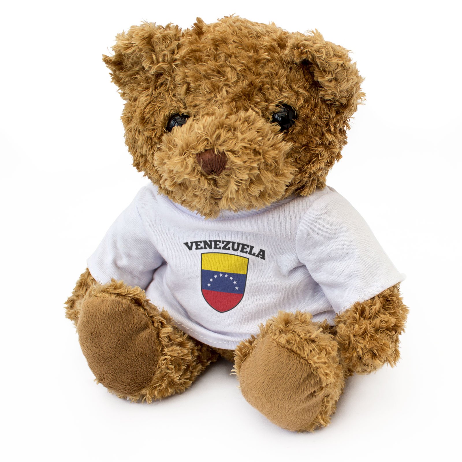 NEW - VENEZUELA Flag Teddy Bear - Cute Soft Cuddly - Gift Present Xmas Birthday
