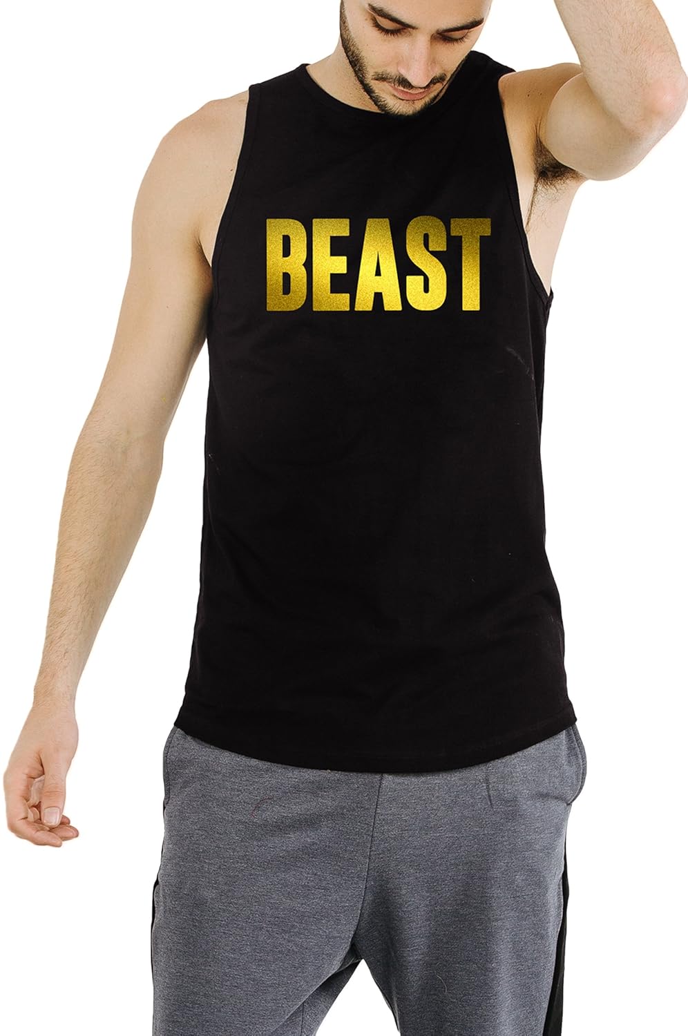 bewakoof sleeveless t shirts