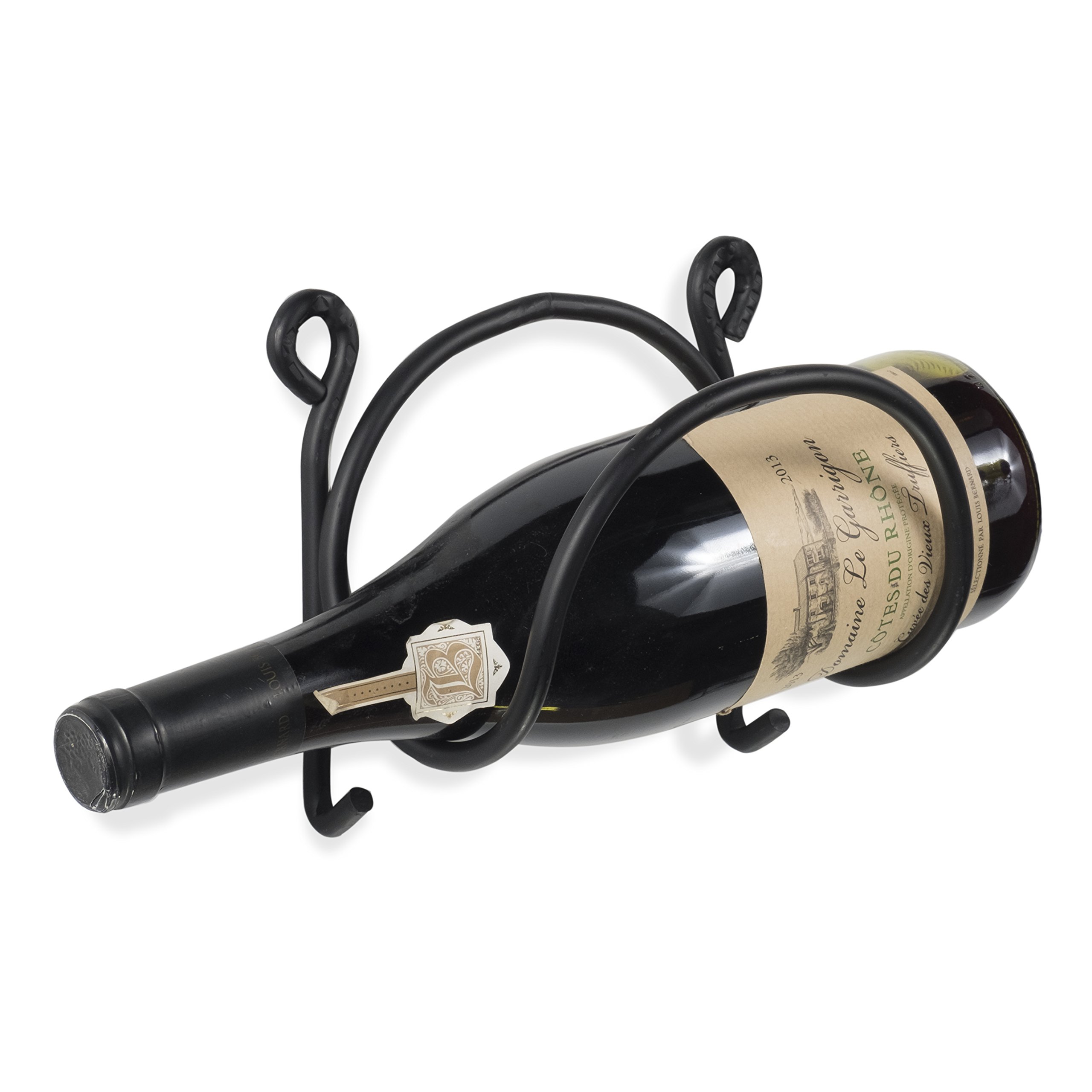 Wrought Iron Wine Bottle Rack Modular Wall Mounted Hold Towel Holder