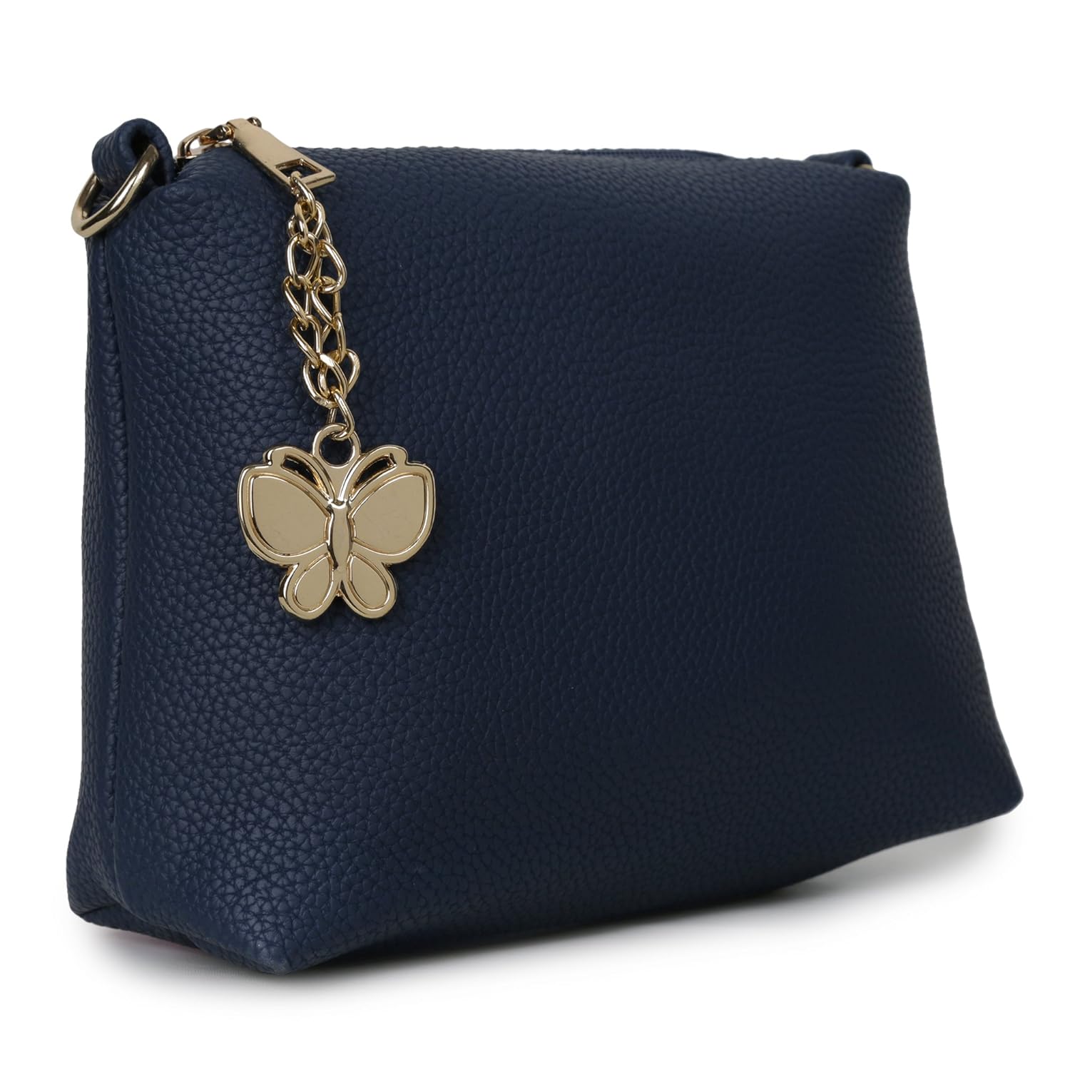 butterflies women sling bag (blue) (bns-b-2038#bl)