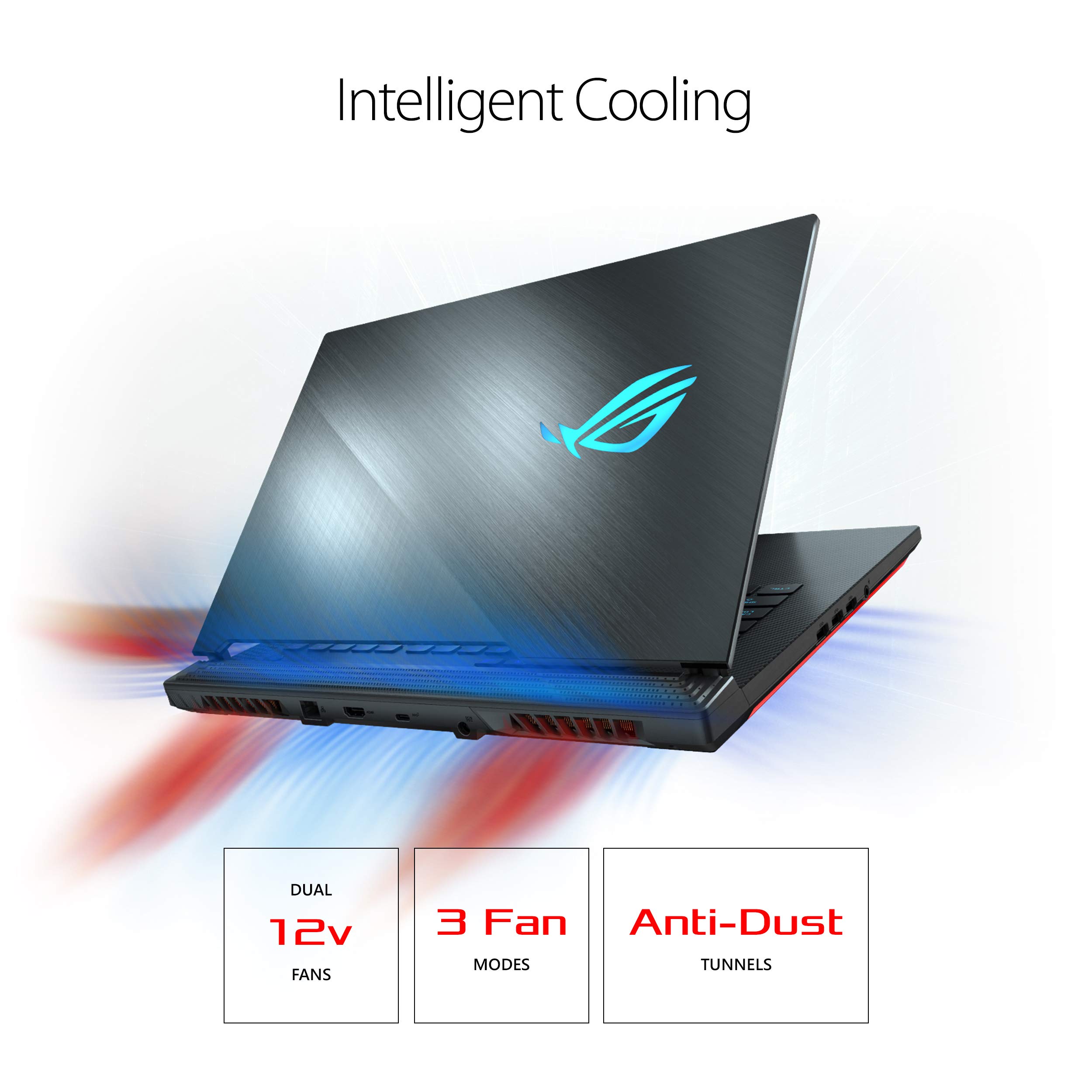 ASUS ROG Strix Scar III (2019) Gaming Laptop, 15.6” 240Hz IPS Type FHD, NVIDIA GeForce RTX 2060, Intel Core i7-9750H, 16GB DDR4, 1TB PCIe NVMe SSD, Per-Key RGB KB, Windows 10, G531GV-DB76