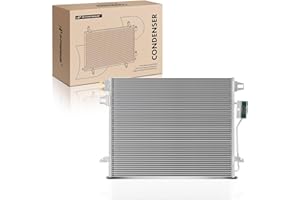 A-Premium Air Conditioning A/C Condenser Compatible with Chrysler Town & Country 08-16 & Dodge Grand Caravan 08-20 & Ram C/V 