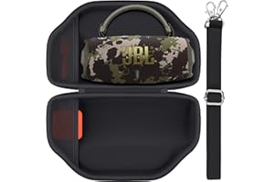 Baval Hard Portable Case Compatible with JBL Charge 6/Charge 5 Portable Waterproof Bluetooth Speaker(Camo Case)
