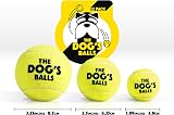 The Dog's Balls Dog Tennis Balls Yellow Medium 12-Pack High Visibility view 5