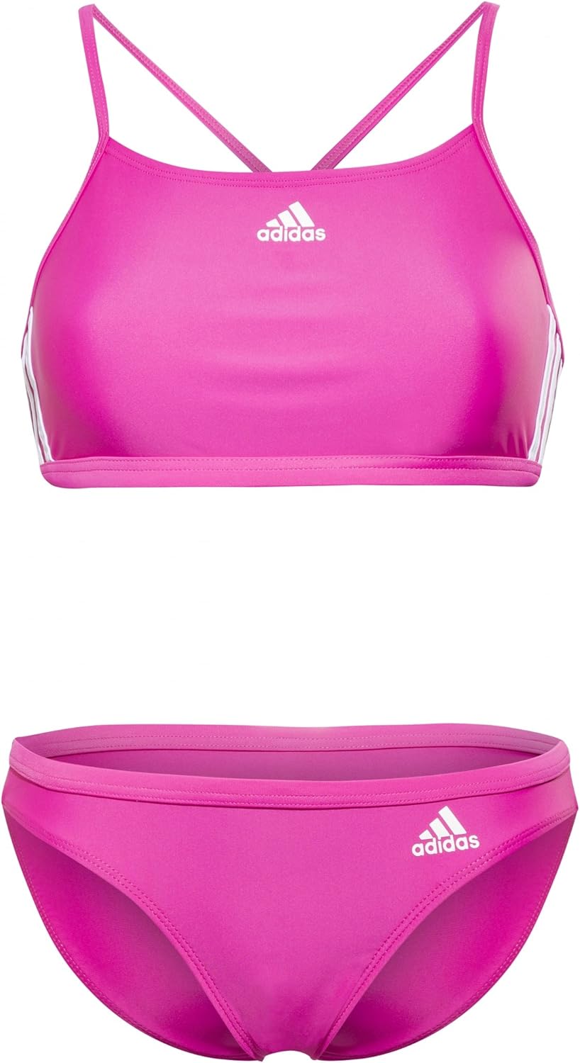 adidas Damen Bikini Infinitex 3-Streifen Pink/Weiß: Amazon.de: Bekleidung