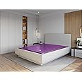 The Bedroom Store Blue Magic - Waveless 95%, Hardside Water Bed Mattress, Contains Five Wave Reducing Fiber Layers, Bladder Corners are Reinforced, 18ml Smooth Vinyl (Super Single)