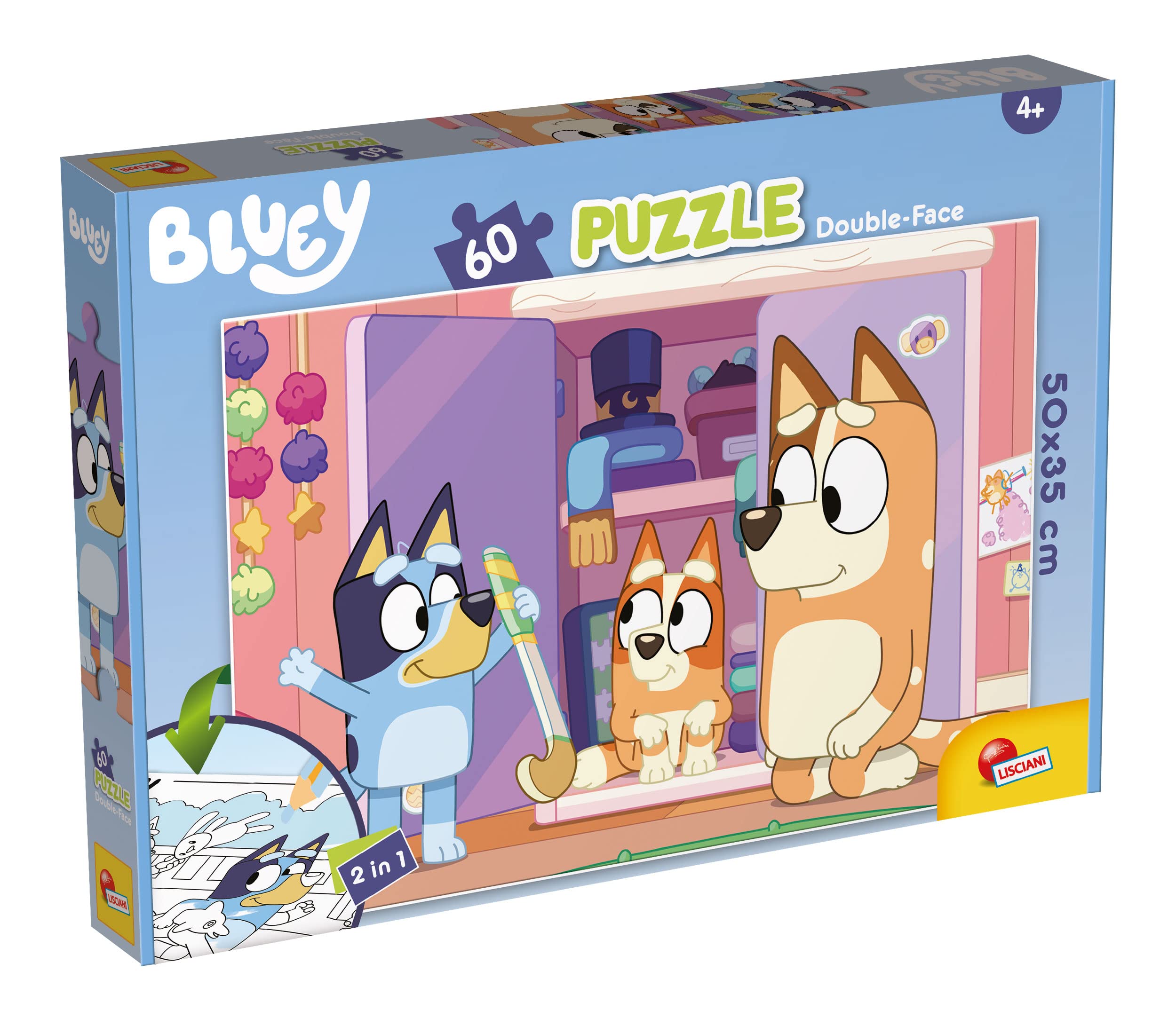 Liscianigiochi BLUEY PUZZLE DF PLUS 60