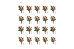 UNITED STATES POSTAL SERVICE Celebration Boutonniere Forever Stamps Sheet of 20