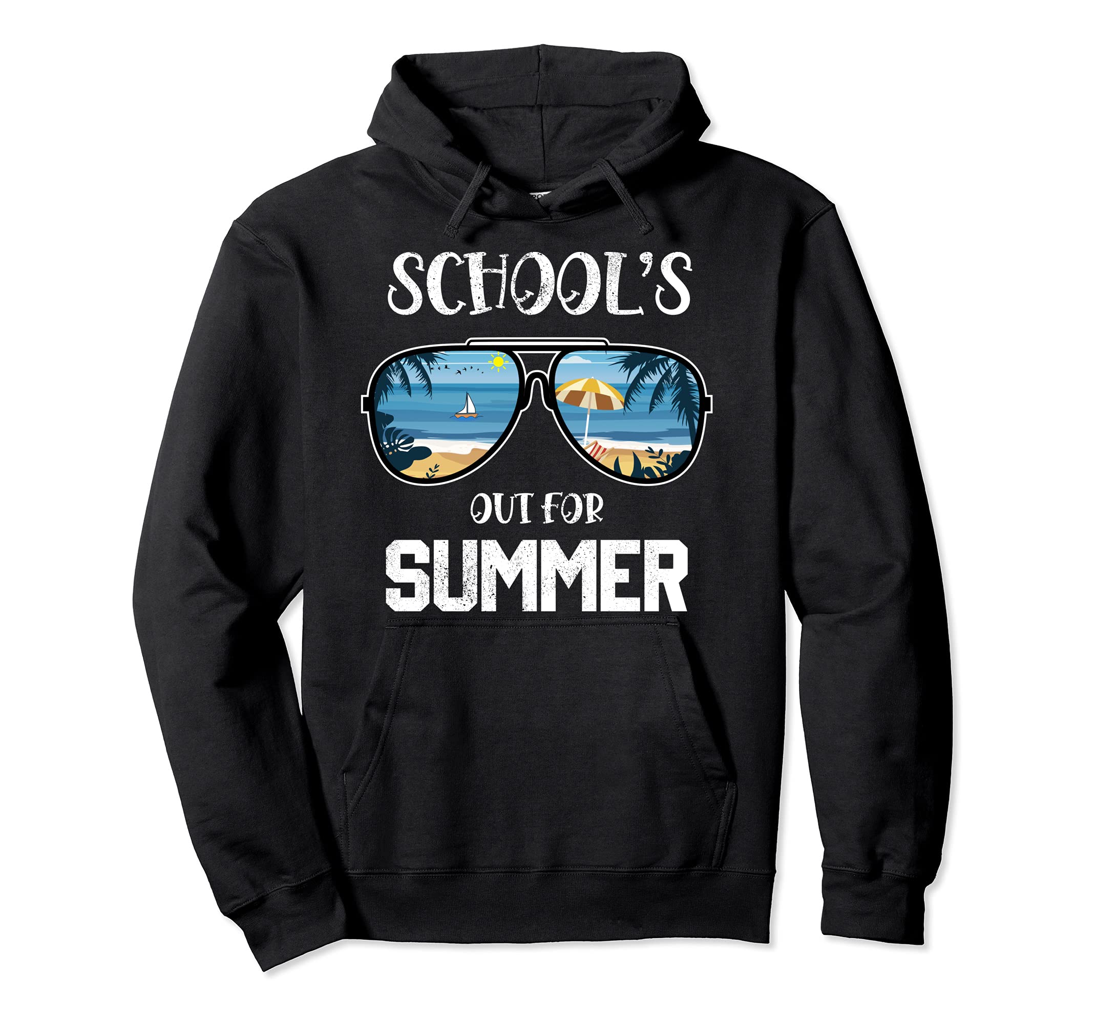Schools Out For Summer Last Day Of School Student Teacher Pullover Hoodie