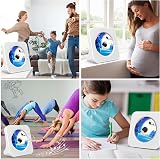 KOVCDVI CD Player Bluetooth 5.0 Desktop Speakers FM Radio USB AUX Remote view 8
