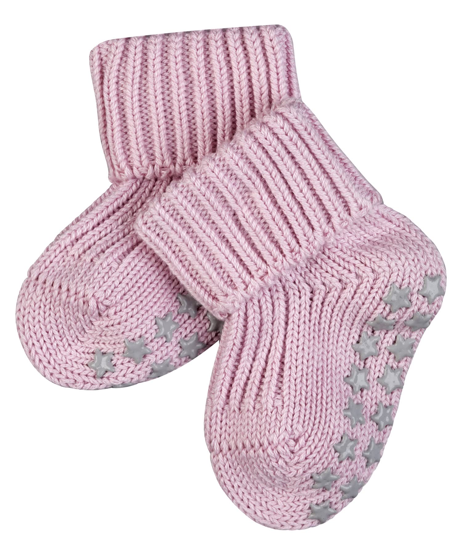 FALKE Unisex Baby Catspads Cotton B Hp Thick Grips On Sole 1 Pair Grip socks, Pink Thulit 8663, 6-12 months
