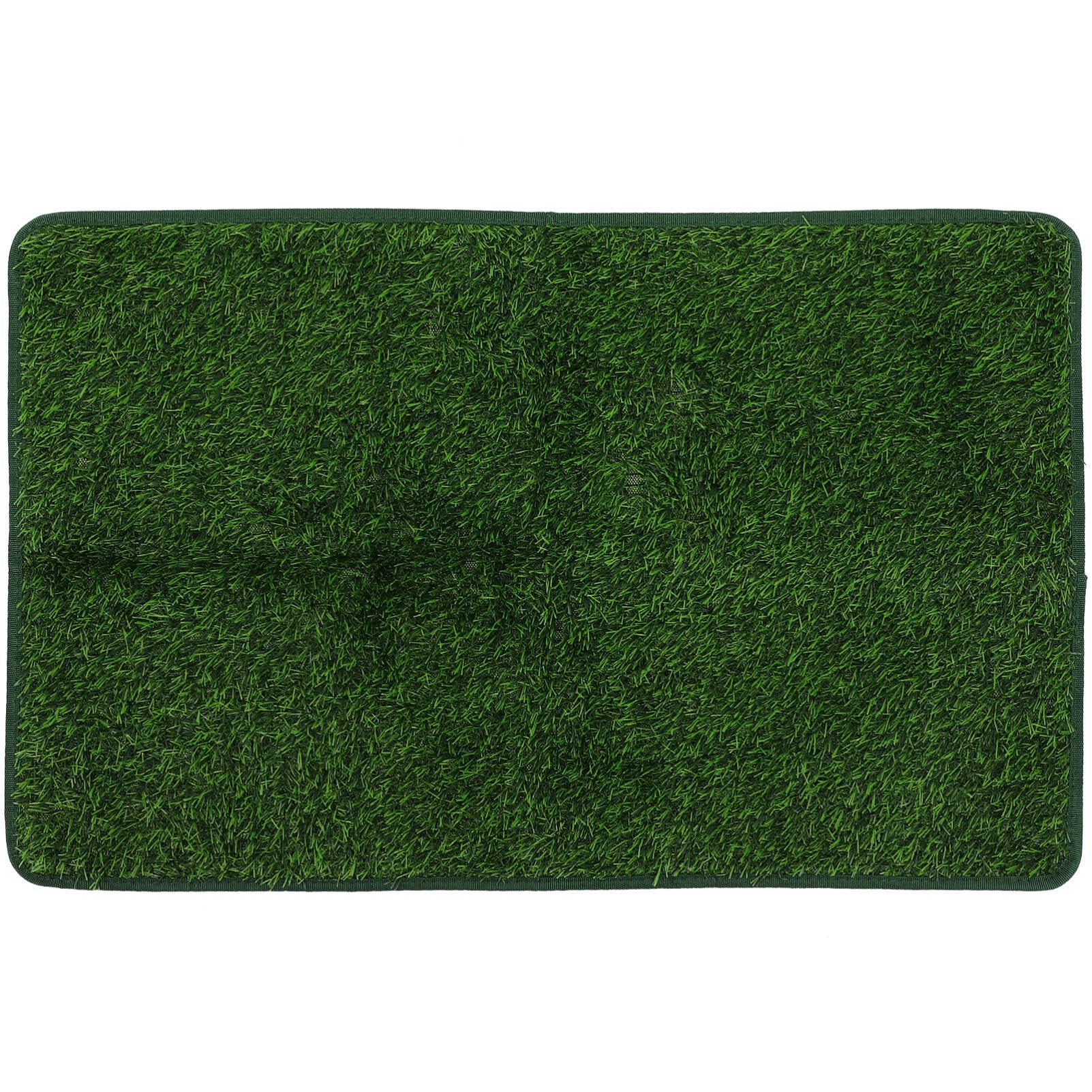 ULTECHNOVO Grass Pee Pads Fake Grass Pee for Dog, Artificial Grass Rug Pad Pee Pads for Potty Tray, Indoor Washable Grass Mat for Puppy Dog Pet Potty Training Puppy Potty Training Pads