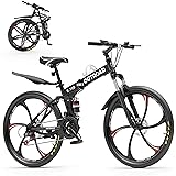 MarKnig 26 Inch Adult Folding Bikes/Mountain
